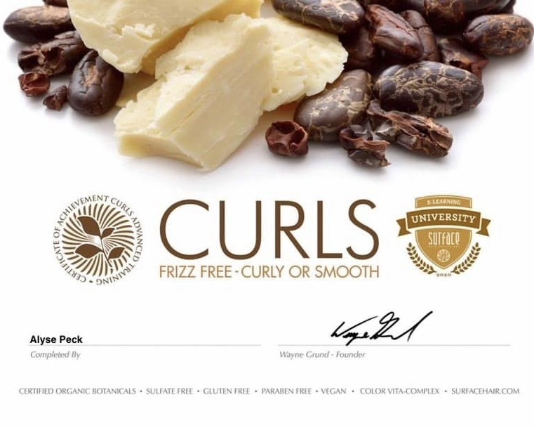 Curls Certification